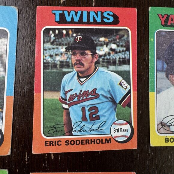 1975 Topps Baseball 12 Card Lot VG/VG+ w Reggie Jackson 300 Brooks Robinson 50 - Picture 8 of 12